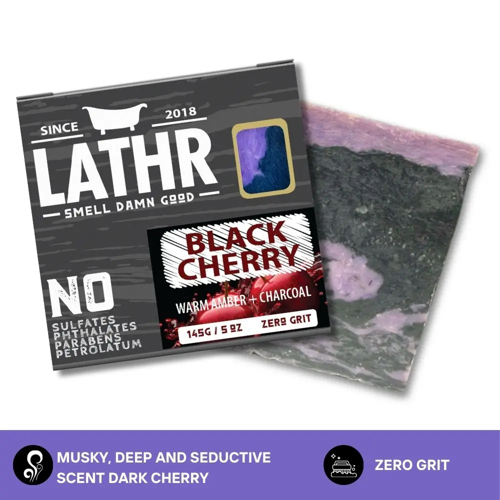 Black Cherry Soap Bar - Image 3