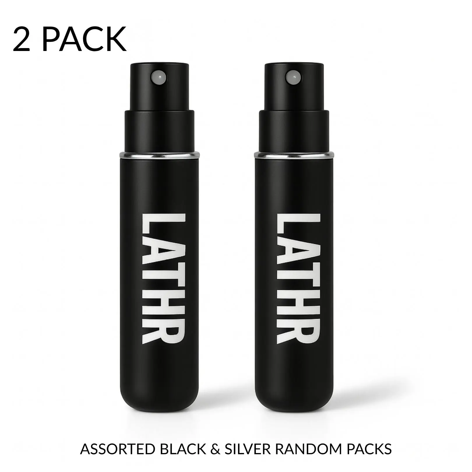 Cologne Refillable Travel Sprayer Atomizer 2 Pack