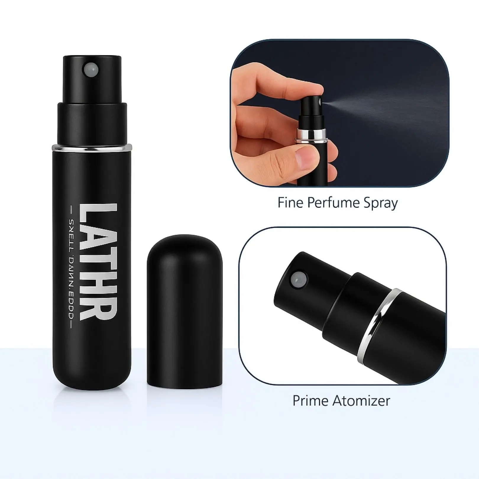 Cologne Refillable Travel Sprayer Atomizer 2 Pack - Image 5