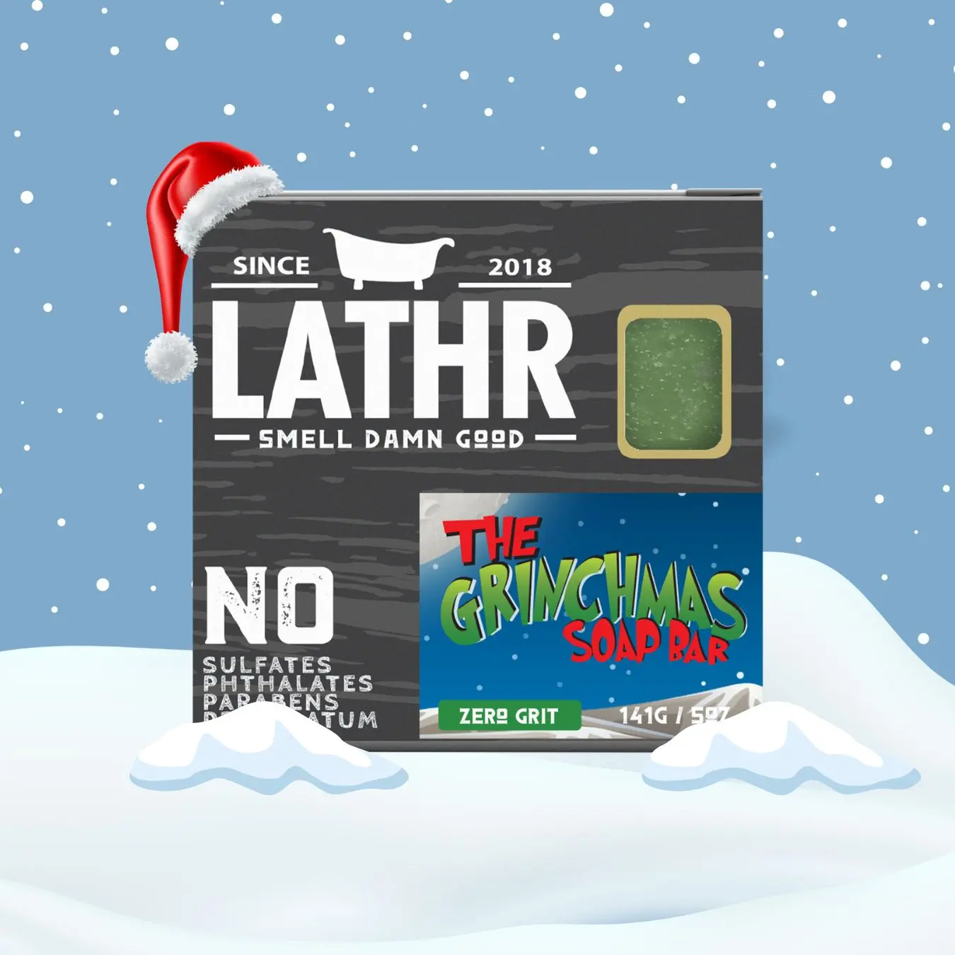 Grinchmas Soap Bar