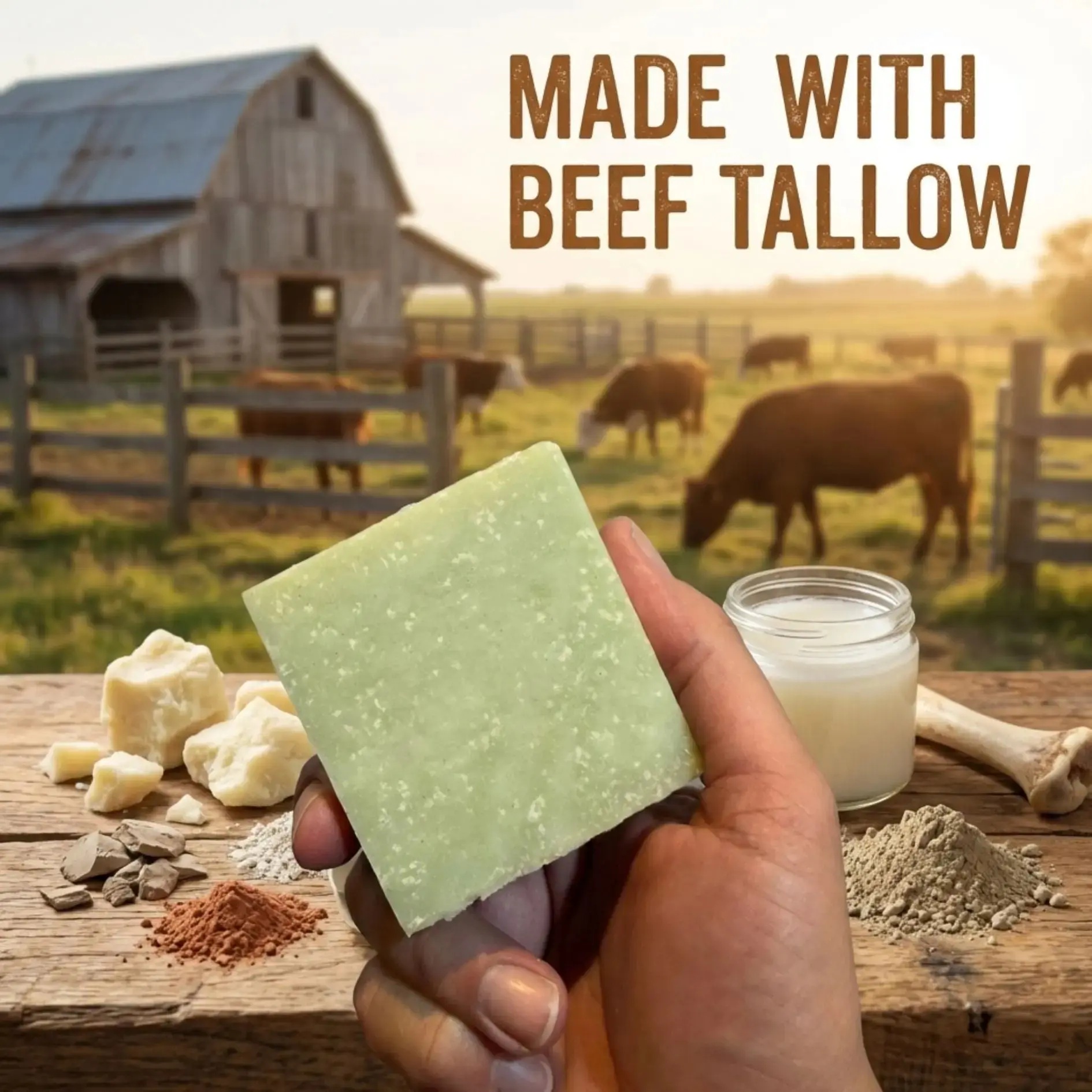 Ironwood Tallow Soap Bar - Image 2