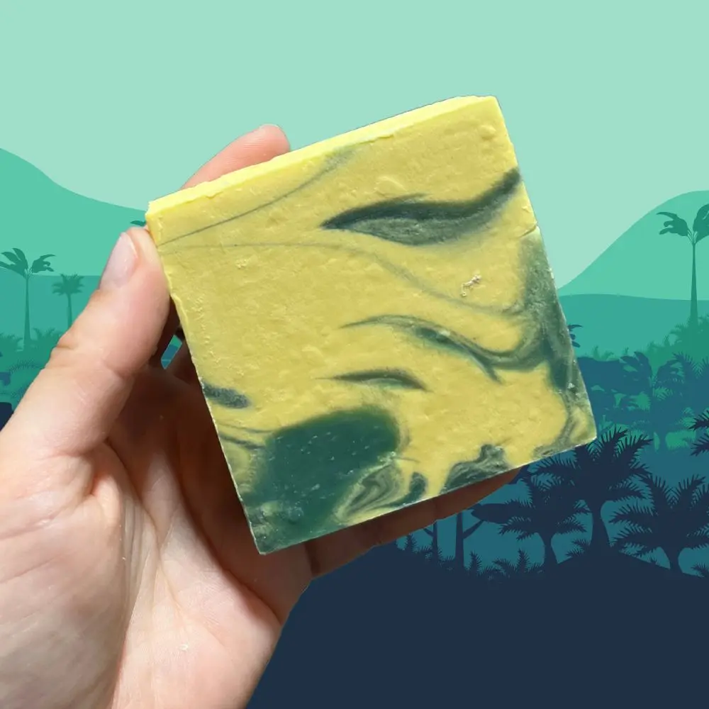 Jungle Rain Aloe Soap Bar - Image 2