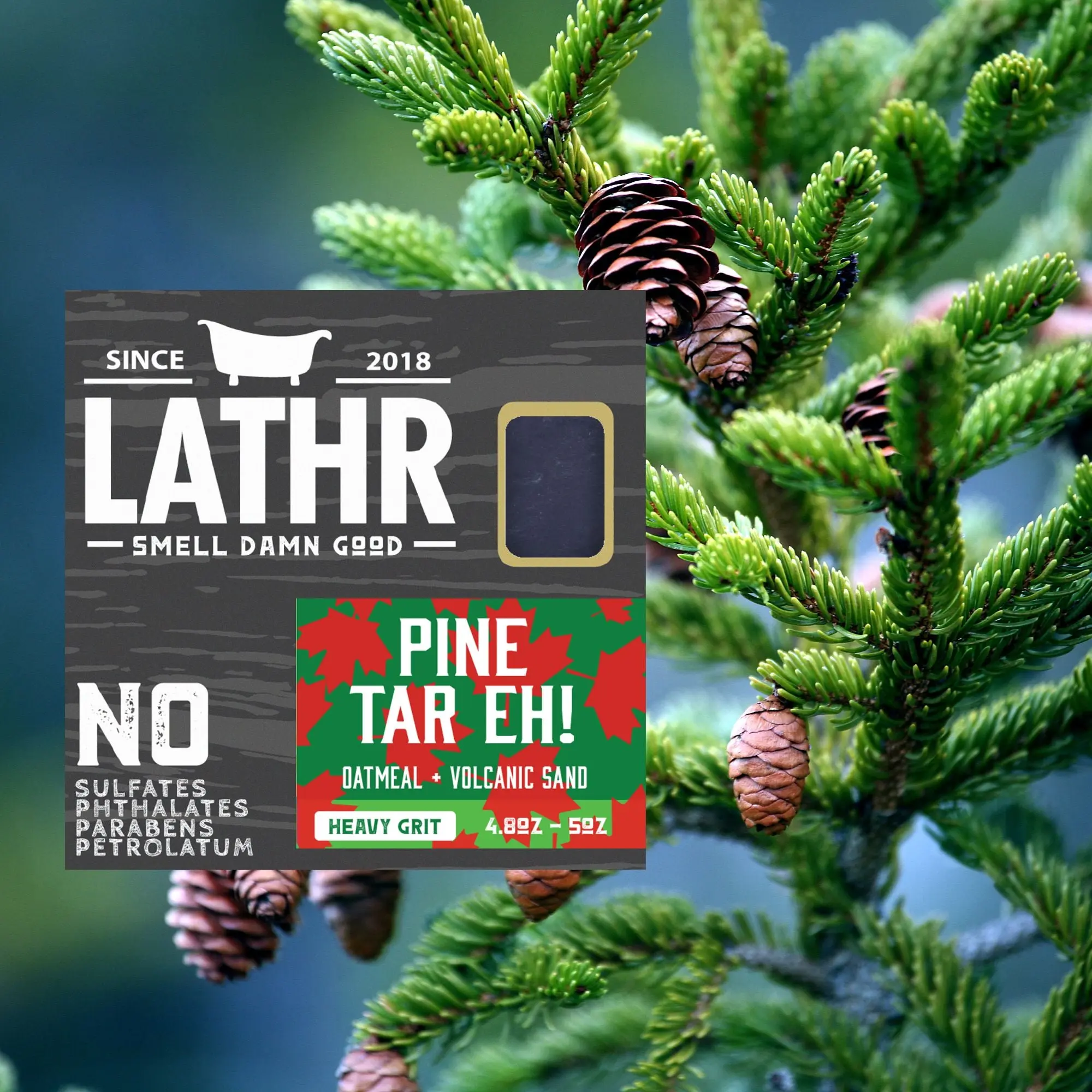 Pine Tar Eh! Soap Bar - Image 5