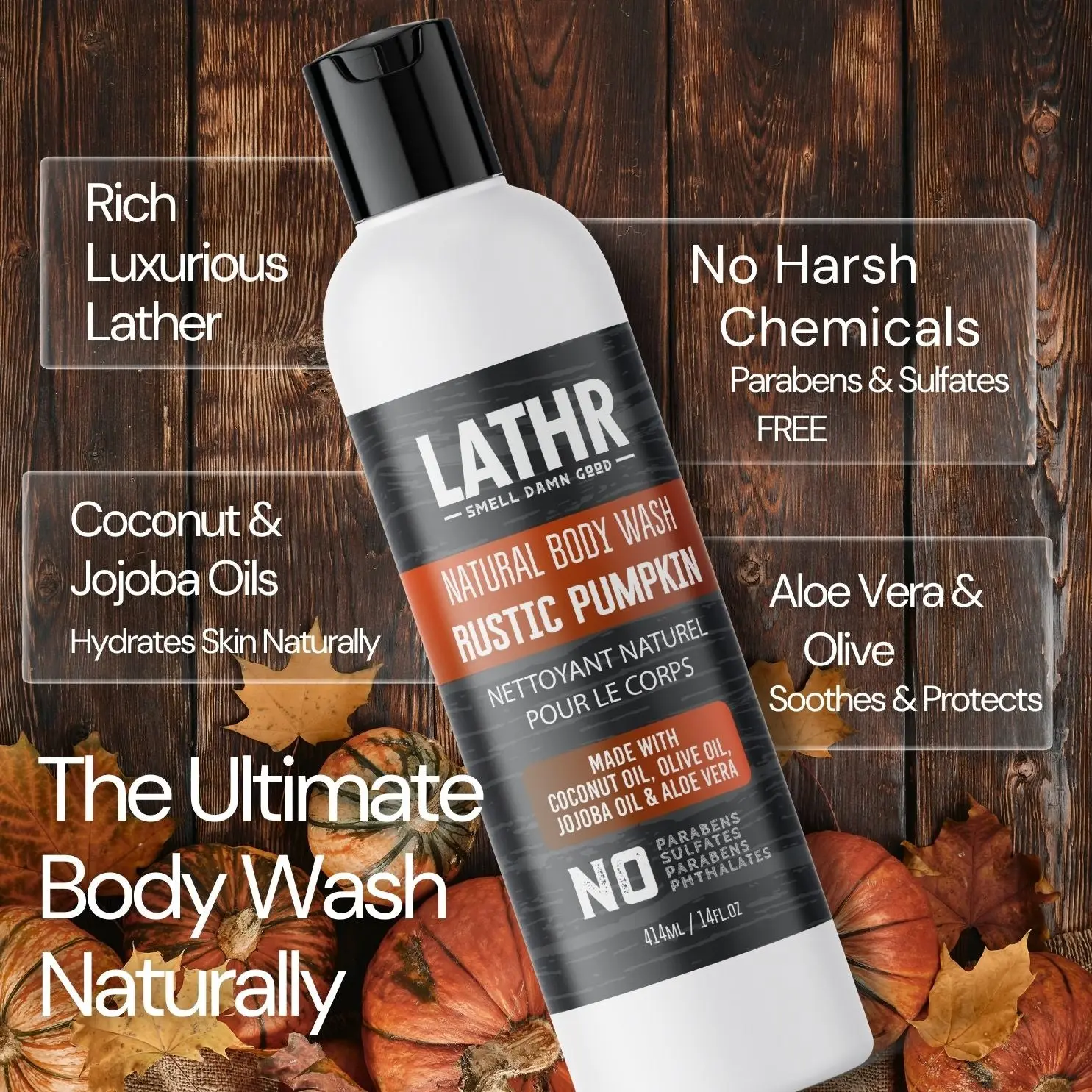 Rustic Pumpkin Body Wash - Image 2
