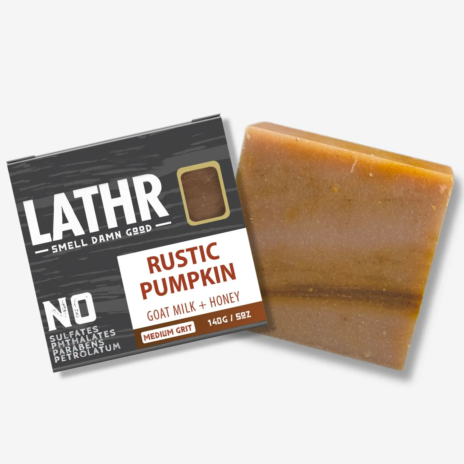 Rustic Pumpkin Soap Bar - Image 2